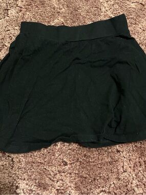 Nordstrom Black A-Line Skirt